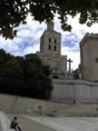 AVIGNON, looking to PALAIS DES PAPES